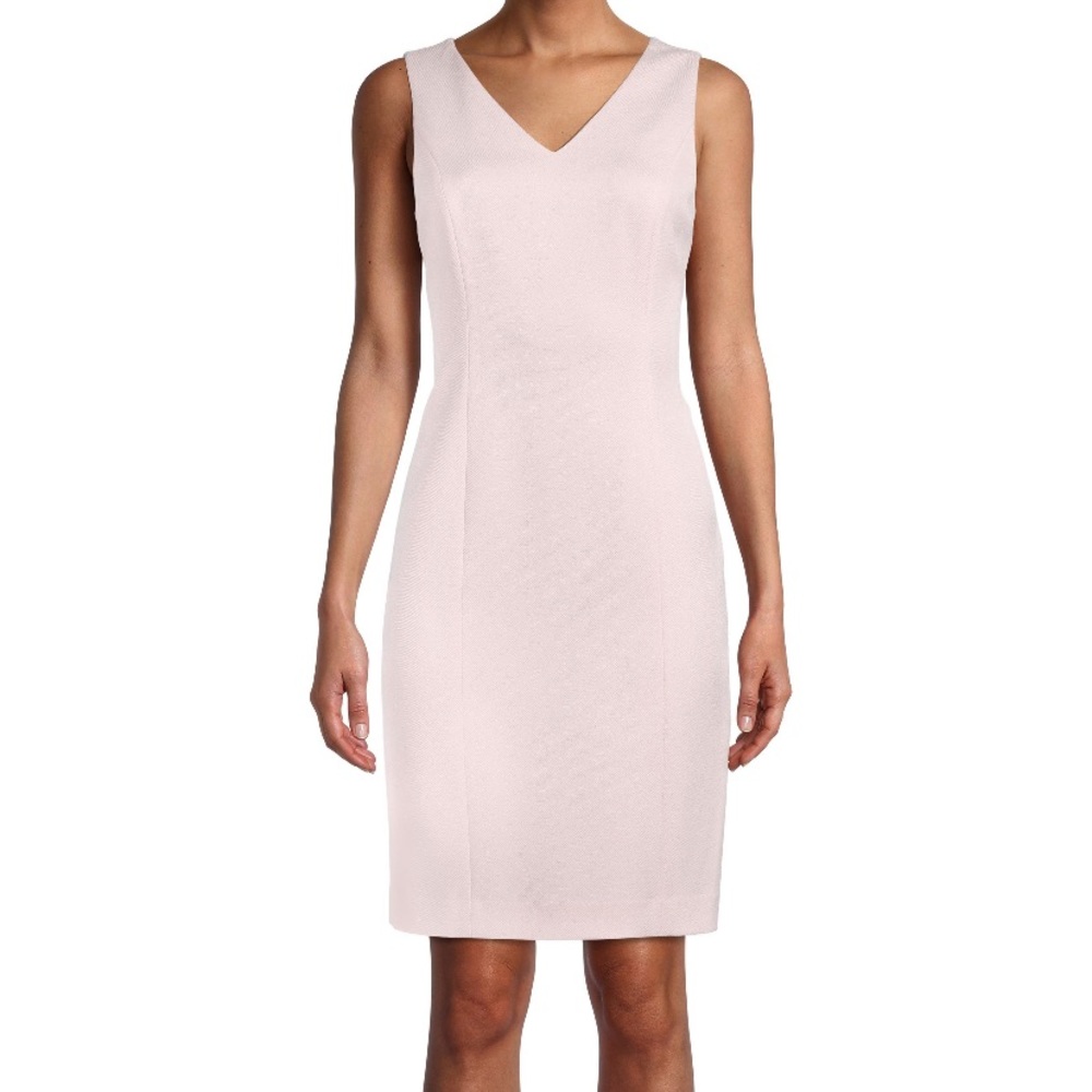Anne Klein V-Neck Sheath Dress